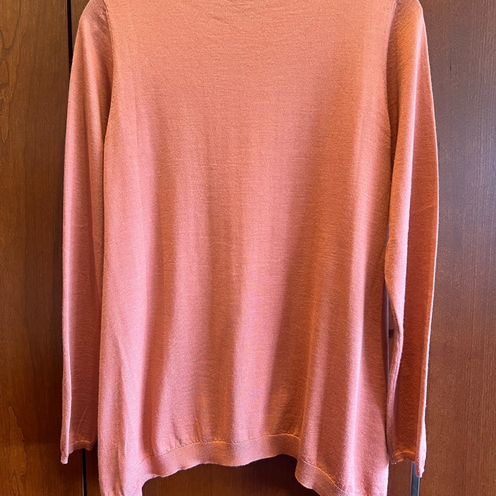Brunello Cucinelli Dusty Pink Long Sleeve sweater - Picture 3 of 9